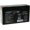 Blybatteri til Panasonic LC-R0612P1