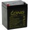 KungLong Blybatteri kompatibel med Powery UP5-12