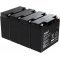 Powery Bly-Gel Batteri til YUASA NP18-12 20Ah (erstatter ogs 18Ah)
