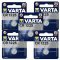 5x Lithium Knapcelle, Batteri Varta CR1225 5x 1er Blister