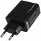 Verbatim Ladeadapter CHR-30EU1 30W GaN sort 2x USB-A 1x USB-A QC 1x USB-C PD Retail