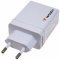 Verbatim Ladeadapter CHR-30EU2 30W GaN hvid 2x USB-A 1x USB-A QC 1x USB-C PD Retail