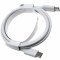 USB-C-p-USB-C-Datakabel Ladekabel kompatibel med Google Phone 1m Hvid