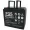 FGS FGC25507 Cyklisk Blybatteri 12V 55Ah