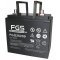 FGS Batteri til Invacare Pronto R2, Ranger II FWD,MWD (FGG26209) 12V 62Ah GEL