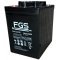 Batteri til Solar, Solfanger, Solceller FGS FGG122505 Cyklisk Gel Blybatteri 6V 225Ah
