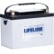 Batteri til Solar, Solfanger, Solceller Lifeline Deep Cycle blybatteri GPL-27T 12V 100Ah