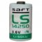 Batteri til Lsesystemer SAFT batteri Lithium 1/2AA LS14250 3,6V