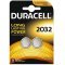 Batteri til VVS Duracell CR2032 Lithium Knapcelle 2er Blister