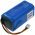 Batteri til Robotstvsuger EZIclean Aqua connect X550 X650 X600 Type INR18650-4S1P