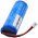 Batteri Passer til Epilierer Rowenta EP8020 EP8050 EP8060 Typ 1UR18500Y