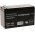 Erstatningsbatteri (multipower) til UPS APC Smart-UPS SC 420 12V 7Ah (erstatter 7,2Ah)