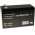 Powery Blybatteri MP1236H til UPS APC Back-UPS ES 550 9Ah 12V (Erstatter ogs 7,2Ah/7Ah)