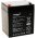 Powery Blygel Batteri 12V 6Ah til APC Back-UPS ES 500