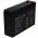 Powery Blybatteri FP1245B kompatibel med Panasonic UP-VW1220P1