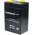 Powery Erstatningsbatteri til Reinigungsmaschinen Rasenmher 6V 5Ah (erstatter ogs 4,5Ah 4Ah)