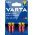 Varta Batteriern AAA LR03 Alkaline Micro Longlife Max Power 1,5V 4er Blister