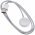 Original APPLE A2256, Magnetisk USB Lade-Kabel til Apple-Watch, 1M, Hvid