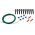 Reparationskit til John Deere  Robotplneklipper - 5m kabel (2,7mm), 10 plkker, 6 samlere, 3 kabelstik