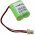 Batteri kompatibel med Vtech Typ 2SN2/3AAA40HSX2F