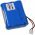 Batteri passer til Mleapparat Peaktech P 9020 P9021 P9020A / Type 301-62-412