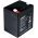 Powery Bly-Gel Batteri til USV APC Smart-UPS RT 3000 - Marine