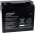 Powery Bly-Gel Batteri til UPS APC Smart-UPS SMT1500I 20Ah (erstatter ogs 18Ah)