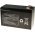 Powery Blybatteri MP1236H til UPS APC Smart-UPS SC 420 9Ah 12V (Erstatter ogs 7,2Ah/7Ah)