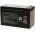 Erstatningsbatteri (multipower) til UPS APC Back-UPS 500 12V 7Ah (erstatter 7,2Ah)