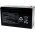 Powery Blei Batteri til UPS APC BP420IPNP