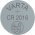 VARTA Lithium Knapcelle, Batteri CR 2016, IEC CR2016, erstatter ogs DL2016, 3V 1er Blister