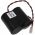 Batterie passer til Abus FU2986 FUSG50000 Secvest 2WAY Sirene Type 760AB