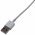 Original Ladekabel Samsung EP-DR140AWE til f.eks. Samsung Galaxy A02s, A11, A13 etc.  0,8m Datakabel 15W Hvid USB-C