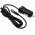 Bil-Ladekabel med Micro-USB 1A Sort til Blackberry Curve 8530
