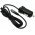 Bil-Ladekabel med Micro-USB 1A Sort til Blackberry Curve 8900