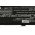 Batteri passer til Laptop HP EliteBook 1050 G1 / Type ZG04XL