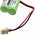 Batteri kompatibel med Vtech Typ 2SN2/3AAA40HSX2F
