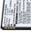 Batteri kompatibelt med Alcatel Typ TLi021F7