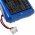 Batteri passer til Mleapparat Peaktech P 9020 P9021 P9020A / Type 301-62-412