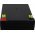 Powery Batteri til USV APC RBC4