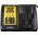 Dewalt Batteri-Hurtiglader / Batteri-Standardlader 10,8-18V DCB115 til alle XR-Slde Batterier