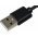 goobay USB-C Lade og Synkroniseringskabel til enheder med USB-C-forbindelse  , 0,1m, Sort