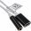 Audio- und Headsetadapter z.B. fr Huawei P40 P40 Pro Xiaomi Mi 10 Mi 10 Pro mit USB-C