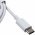 USB-C-p-USB-C-Datakabel Ladekabel kompatibel med Google Phone 1m Hvid
