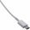 Original Ladekabel Samsung EP-DR140AWE til f.eks. Samsung Galaxy A02s, A11, A13 etc.  0,8m Datakabel 15W Hvid USB-C