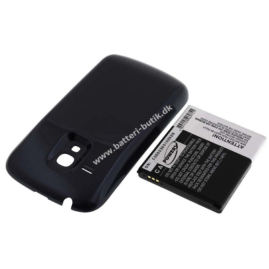 Batteri til Samsung S3 mini 3000mAh batteri-butik.dk :: Hurtig levering