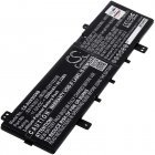 Batteri kompatibelt med Asus Type B31N1631 Batteri kompatibelt med Asus Type B31N1631