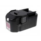 Batteri til AEG Bajonetsav BUS 18 3000mAh NiMH Batteri til AEG Bajonetsav BUS 18 3000mAh NiMH
