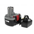 Batteri til Bosch GSR  VE-2 O-Pack Li-Ion inkl. oplader