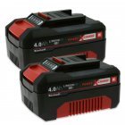 2er Sæt Einhell System Batteri Power X-Change Li-Ion 2er Sæt Einhell System Batteri Power X-Change Li-Ion